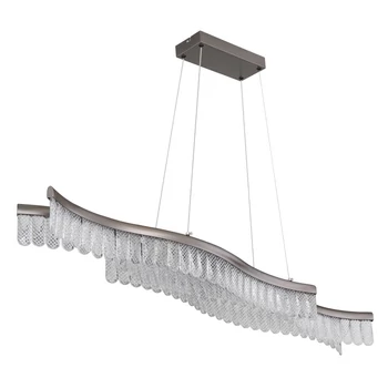 Globo JULIET függeszték fém, akril, szürke, áttetsző, LED, 35W, 3200K , 1560Lm - 67348H