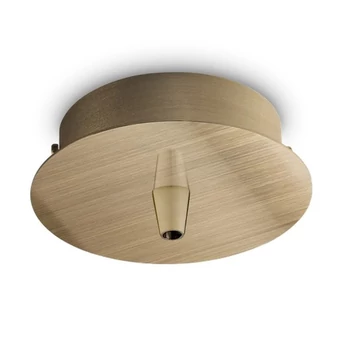 ROSONE METALLO 1 LUCE OTTONE BRUNITO - IdealLux-249261 - Mennyezeti talp