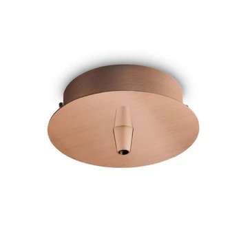 ROSONE METALLO 1 LUCE RAME BRUNITO - IdealLux-249278 - Mennyezeti talp