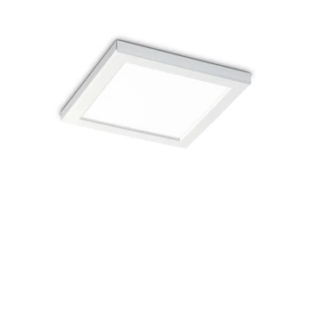 IdealLux AURA PL SQUARE BIANCO mennyezet lámpa műanyag, fehér, LED, 3000K, 20W, 1950lm - 290836