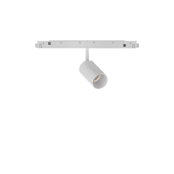 IdealLux EGO TRACK SINGLE 08W 1-10V WH lámpafej mágneses sínrendszerhez fém, fehér, fényerőszabályozható, LED, 3000K, 8W, 730lm - 303697