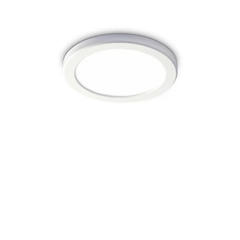 IdealLux AURA PL ROUND BIANCO mennyezet lámpa műanyag, fehér, LED, 4000K, 20W, 2000lm - 306346