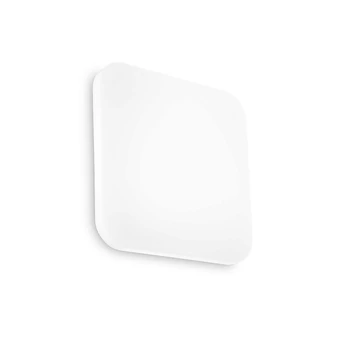 IdealLux CLARA PL SQUARE mennyezet lámpa fém, műanyag, fehér, LED, 4000K, 17W, 2050lm - 306445