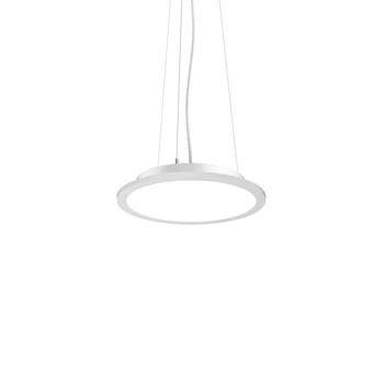 IdealLux FLY SLIM SP D35 függeszték fém, műanyag, fehér, LED, 3000K, 18W, 2650lm - 307961