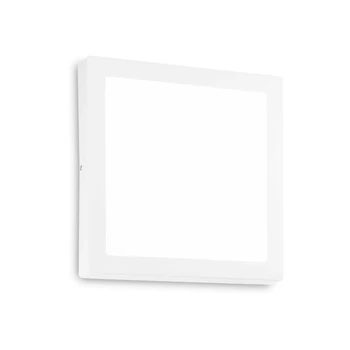 IdealLux UNIVERSAL PL D40 SQUARE mennyezet lámpa fém, műanyag, fehér, LED, 4000K, 36W, 4300lm - 321660