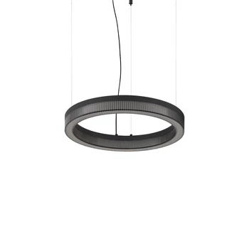 IdealLux CROWN függeszték fém, akril, fekete, LED, 21W, 3000K, 2050Lm - 339139