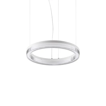 IdealLux CROWN függeszték fém, akril, fehér, LED, 21W, 3000K, 2050Lm - 343402
