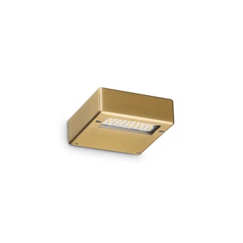 IdealLux TAB fali lámpa fém, műanyag, sárgaréz, LED, 24W, 3000K, 2450Lm - 354552