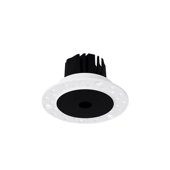 IdealLux INFINITY beépíthető szpot lámpa fém, fekete, LED, 7W, 3000K, 520Lm - 356129
