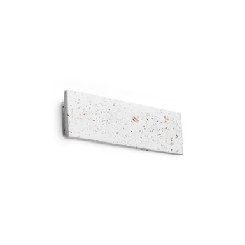 IdealLux ZIG ZAG fali lámpa fém, cementszín, LED, 12,5W, 3000K, 1300Lm - 356679