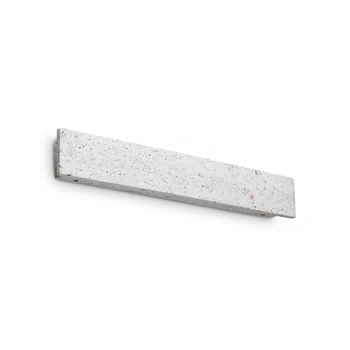 IdealLux ZIG ZAG fali lámpa fém, cementszín, LED, 23W, 3000K, 2100Lm - 356686