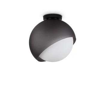 IdealLux BLOOM mennyezet lámpa fém, üveg, fekete, fehér, E27 - 366609