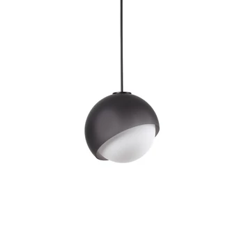 IdealLux BLOOM függeszték fém, üveg, fekete, fehér, G9 - 366678