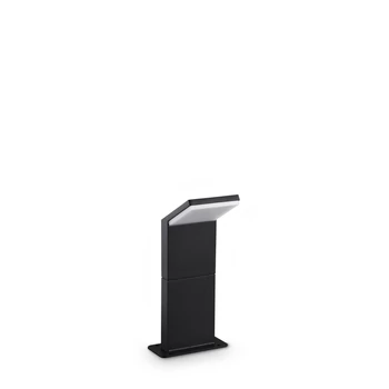 IdealLux STYLE kültéri állólámpa fém, műanyag, fekete, opál, LED, 8,5W, 3000K, 950Lm, IP54 - 369662
