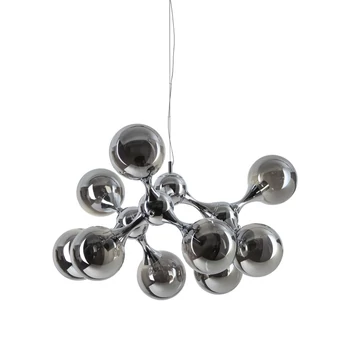 IdealLux NODI függeszték fém, üveg, króm, E14 - 370002