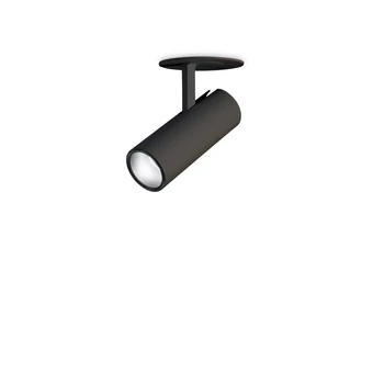 IdealLux PLAY beépíthető szpot lámpa fém, fekete , LED, 7W, 4000K, 560Lm - 370835