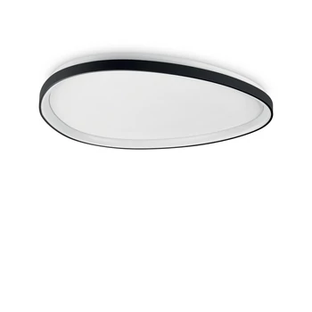IdealLux GEMINI mennyezet lámpa fém, műanyag, fekete, fehér, LED, 42W, 4000K, 4650Lm - 372105