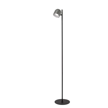 Lucide SKANSKA állólámpa fém, fekete, szürke, LED, 3W, 350lm, 3000K-6000K, IP44 - 03749/03/15