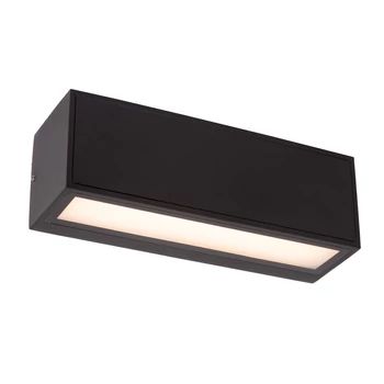 Lucide SUTTON kültéri fali lámpa fém, fekete, LED, 1.5W, 82lm, 2700K-3000K, IP54 - 15813/02/30