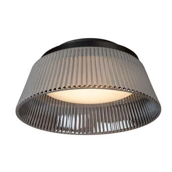 Lucide VIXI mennyezet lámpa fém, üveg, fekete, füstszín, LED, 2900K, 17,6W, 1250lm - 25115/35/65