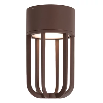 Lucide WELLS kültéri mennyezet lámpa fém, barna, LED, 8W, 540lm, 2700K, IP54 - 33807/08/97
