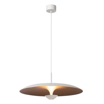 Lucide KENNETH függeszték fém, fehér, LED, 16W, 290lm, 2700K - 41412/60/31