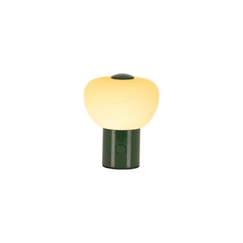 Lucide GUSTAV asztali dekor lámpa fém, üveg, zöld, opál, LED, 0.8W, 60lm, 2700K - 44521/01/33