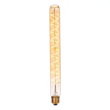 Lucide BULB LED izzó üveg, borostyán, E27, 4.9W, 450lm, 2200K - 49035/98/62