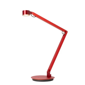 Lucide OGDEN asztali lámpa fém, piros, LED, 7W, 480lm, 3000K - 56505/06/32