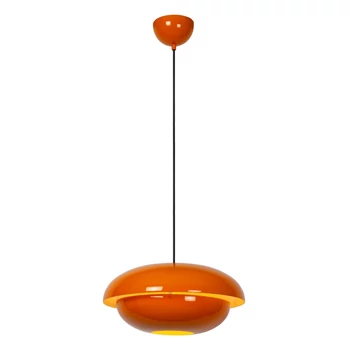 Lucide YOUNES függeszték fém, narancs, E27, 40W - 65404/40/53