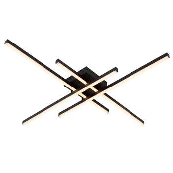 Lucide NOVAK mennyezet lámpa fém, fekete, LED, 42W, 1500lm, 2700K-4000K - 78100/42/30