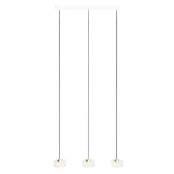 Maxlight LIPARI függeszték fém, akril, arany, áttetsző, LED, 22W, 1610lm, 3000K - P0545