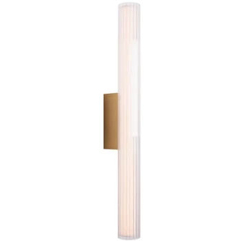 Maxlight FAYETTE fali lámpa fém, üveg, arany, áttetsző, LED, 12W, 780lm, 3000K, IP44 - W0366