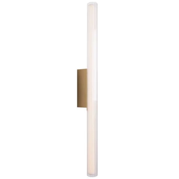 Maxlight FAYETTE fali lámpa fém, üveg, arany, áttetsző, LED, 18W, 1170lm, 3000K, IP44 - W0368