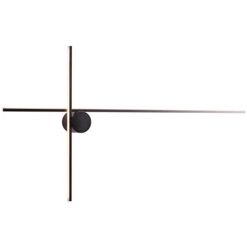 Maxlight ARNE fali lámpa fém, fekete, LED, 10W, 650lm, 3000K, IP44 - W0370