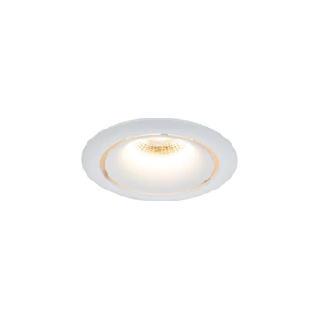 Maytoni Yin beépíthető szpot lámpa fém, fekete, LED, 3000K, 12W, 870lm - DL031-L12W3K-D-W