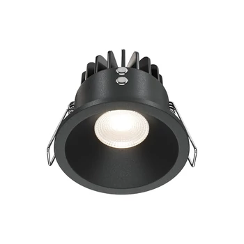 Maytoni ZOOM beépíthető szpotlámpa fém, fekete, LED, 3000K, 6W, 420lm - DL034-01-06W3K-B