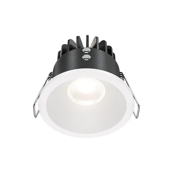 Maytoni Zoom beépíthető szpot lámpa fém, fehér, LED, 3000K, 6W, 420lm, IP65 - DL034-01-06W3K-D-W