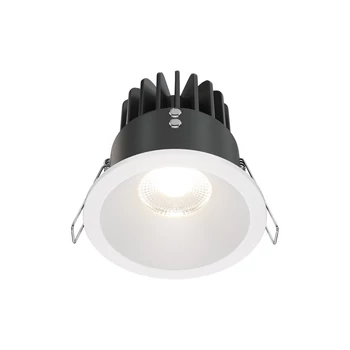 Maytoni ZOOM beépíthető szpotlámpa fém, fehér, LED, 3000K, 12W, 910lm - DL034-L12W3K-D-W