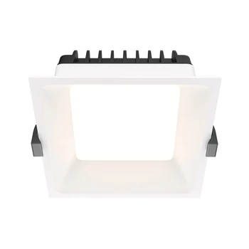 Maytoni OKNO beépíthető szpotlámpa fém, fehér, LED, 3000K, 12W, 900lm - DL054-12W3K-W