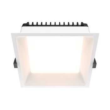 Maytoni OKNO beépíthető szpotlámpa fém, fehér, LED, 4000K, 12W, 900lm - DL054-12W4K-W