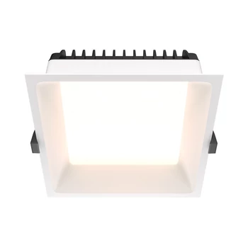 Maytoni OKNO beépíthető szpotlámpa fém, fehér, LED, 3000K, 18W, 1350lm - DL054-18W3K-W