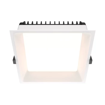 Maytoni Okno beépíthető szpot lámpa fém, fehér, LED, 3000K, 24W, 1800lm - DL054-24W3K-W