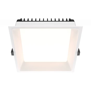 Maytoni OKNO beépíthető szpotlámpa fém, fehér, LED, 4000K, 24W, 1800lm - DL054-24W4K-W