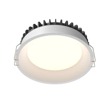 Maytoni OKNO fürdőszobai beépíthető szpot lámpa fém, műanyag, fehér, LED, 3000K-6000K, 18W, 1370lm, IP44 - DL055-18W3-4-6K-W