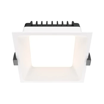 Maytoni OKNO fürdőszobai beépíthető szpot lámpa fém, fehér, LED, 4000K, 12W, 900lm, IP44 - DL056-12W4K-W