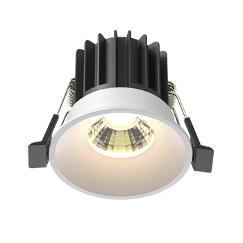 Maytoni ROUND beépíthető szpot lámpa fém, fehér, LED, 3000K, 7W, 450lm - DL058-7W3K-W