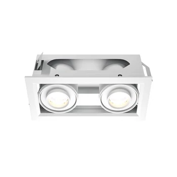 Maytoni METAL beépíthető szpot lámpa fém, fehér, LED, 3000K, 20W, 1450lm - DL093-02-10W3K-W