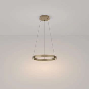 Maytoni Rim függeszték fém, sárgaréz, LED, 3000K, 25W, 1200lm - MOD058PL-L22BS3K
