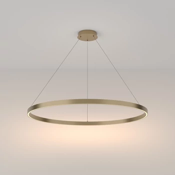 Maytoni Rim függeszték fém, sárgaréz, LED, 3000K, 61W, 3500lm - MOD058PL-L54BS3K